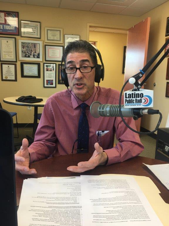Dr. Campanile at latino public radio